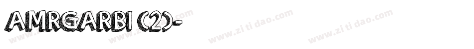 AMRGARBI (2)字体转换